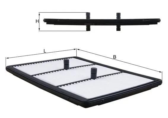 Filtro de aire LX5824 Mahle Original