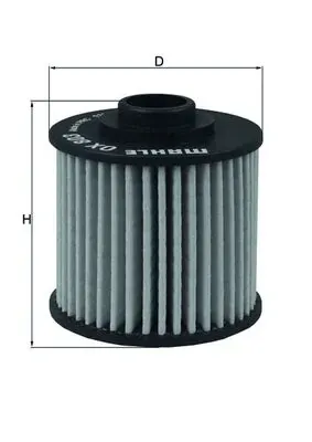 Filtro de aceite OX803 Mahle Original