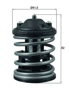 Termostato TX16387D Mahle Original