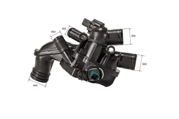 Caja de termostato TM56105 Mahle Original