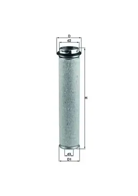 Filtro de aire LXS51 Mahle Original
