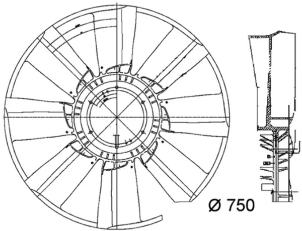 CFW34000P Mahle Original