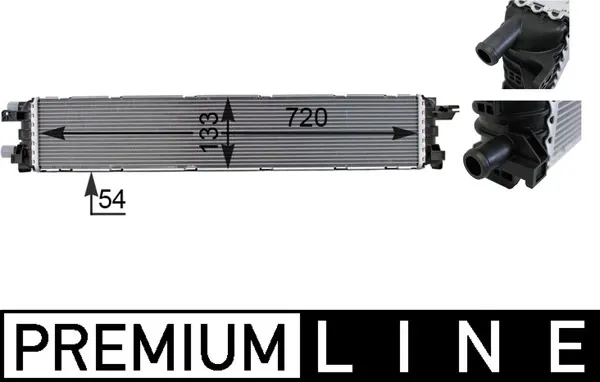 Radiador, refrigeración del motor adicional Audi A7 4GA, 4GF