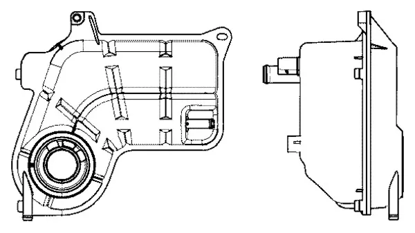 Vaso de expansión CRT26000S Mahle Original