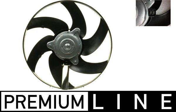 CFF281000P Mahle Original ventilador (rodete +motor refrigeración del motor con electromotor completo)