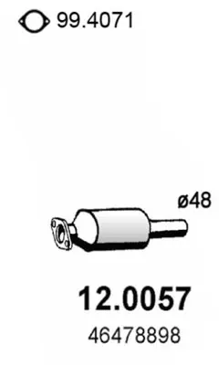 Catalizador 120057 Asso