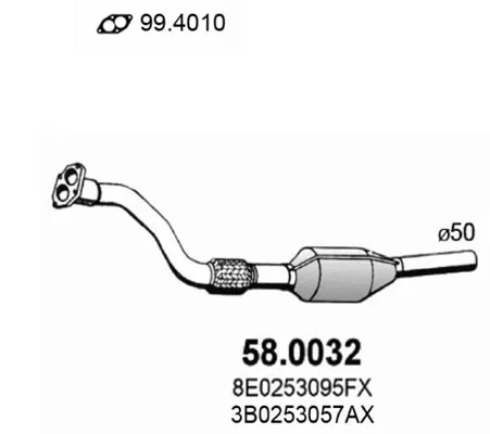 Catalizador 580032 Asso