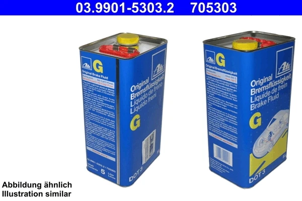 Líquido de frenos ATE 03990153032