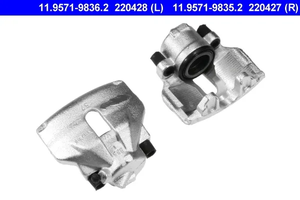 Pinza de freno delantera izquierda 11957198362 ATE