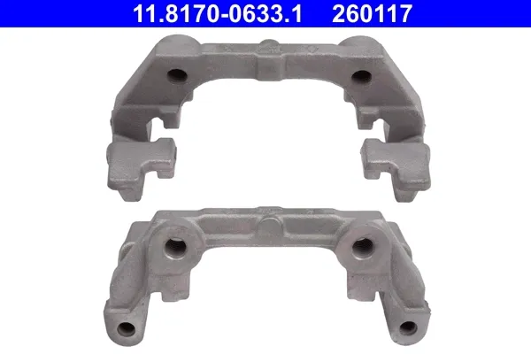 Soporte de la pinza de freno trasera 11817006331 ATE