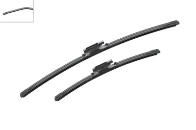 Juego de escobillas limpiaparabrisas delanteras, 2 piezas BOSCH 3397007116