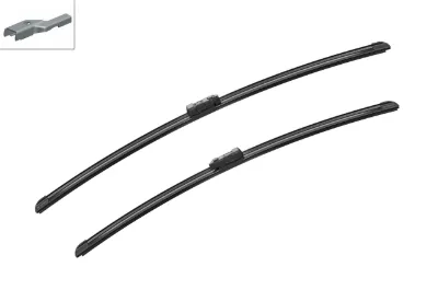 Juego de escobillas limpiaparabrisas delanteras, 2 piezas BOSCH 3397007540
