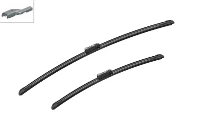 Juego de escobillas limpiaparabrisas delanteras, 2 piezas BOSCH 3397007309