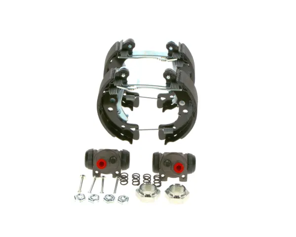 Kit de frenos de tambor, con cilindros, completo 0204114027 Bosch