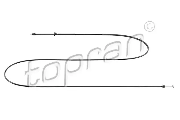 Cable de capó del motor 302780 Hans Pries (Topran)