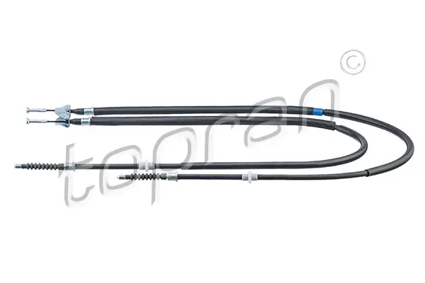 Cable de freno de mano trasero derecho/izquierdo 207373 Hans Pries (Topran)
