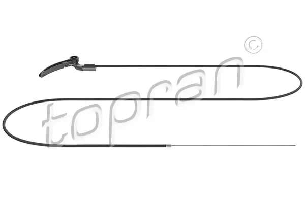 Cable de apertura de capó del motor 102655 Hans Pries (Topran)