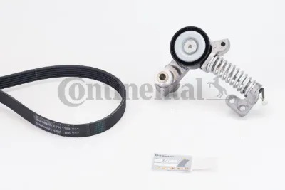 Correa de accesorios, juego CONTINENTAL 6PK1180K4