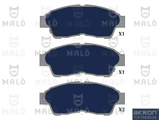 Pastillas de freno 1051324 Akron Malo