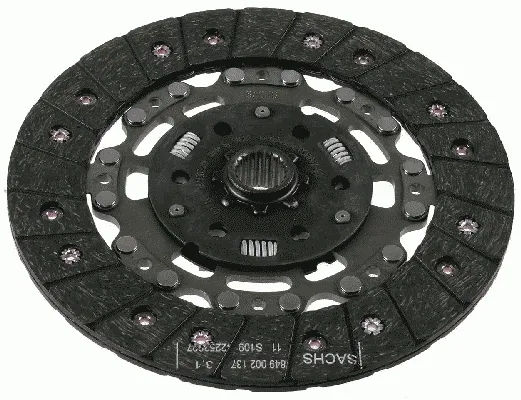 Disco de embrague 1878003309 Sachs