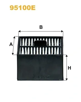 Filtro de combustible 95100E WIX