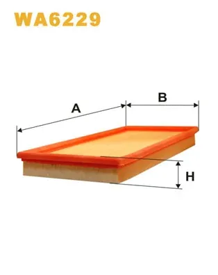 Filtro de aire WA6229 WIX