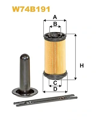 Filtro de AdBlue W74B191 WIX