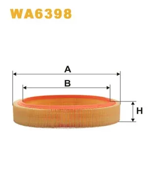 Filtro de aire WA6398 WIX