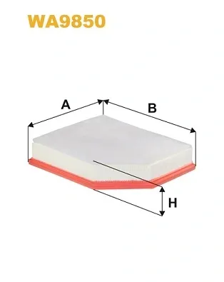 Filtro de aire WA9850 WIX