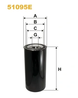 Filtro de aceite 51095E WIX