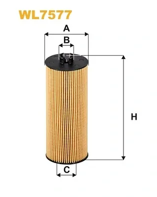 Filtro de aceite WL7577 WIX