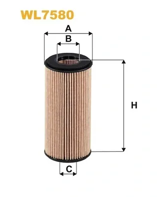 Filtro de aceite WL7580 WIX
