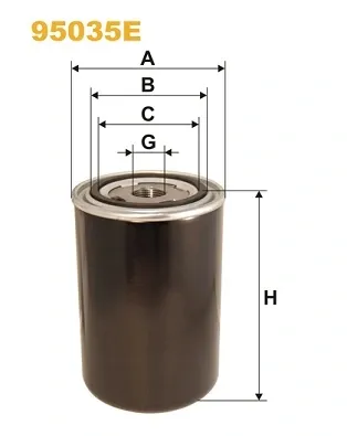 Filtro de combustible 95035E WIX