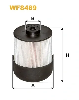 Filtro de combustible WF8489 WIX