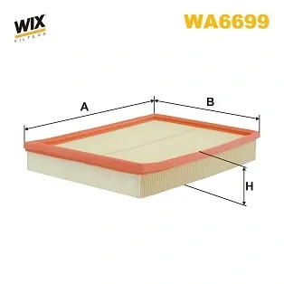 Filtro de aire WA6699 WIX