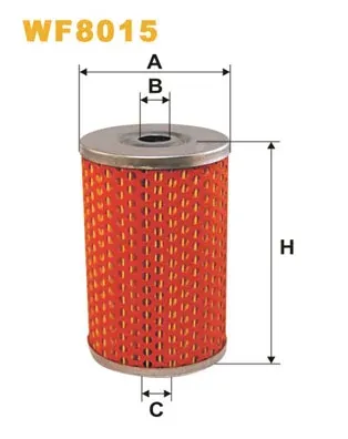 Filtro de combustible WF8015 WIX