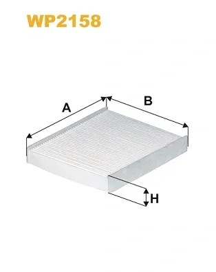 Filtro de habitáculo WP2158 WIX
