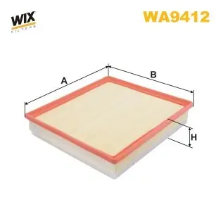 Filtro de aire WA9412 WIX