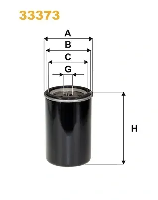 Filtro de combustible 33373 WIX