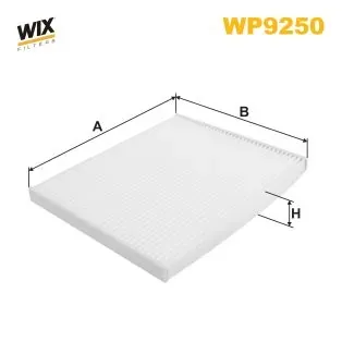 Filtro de habitáculo WP9250 WIX
