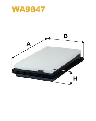 Filtro de aire WA9847 WIX