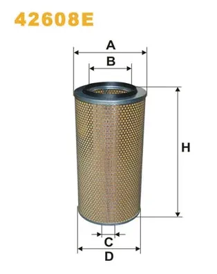 Filtro de aire 42608E WIX