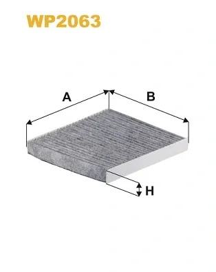Filtro de habitáculo WP2063 WIX