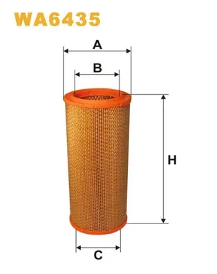 Filtro de aire WA6435 WIX