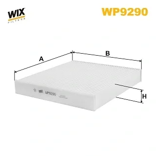 Filtro de habitáculo WP9290 WIX