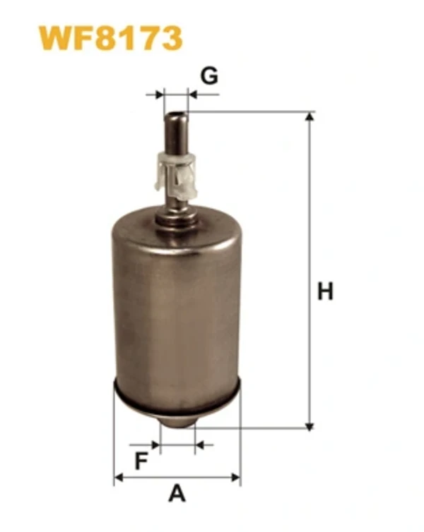 Filtro combustible WF8173 WIX