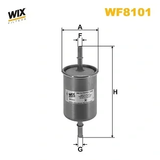 Filtro de combustible WF8101 WIX