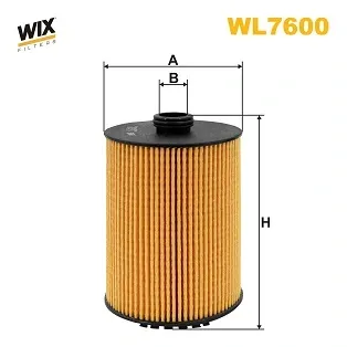 Filtro de aceite WL7600 WIX