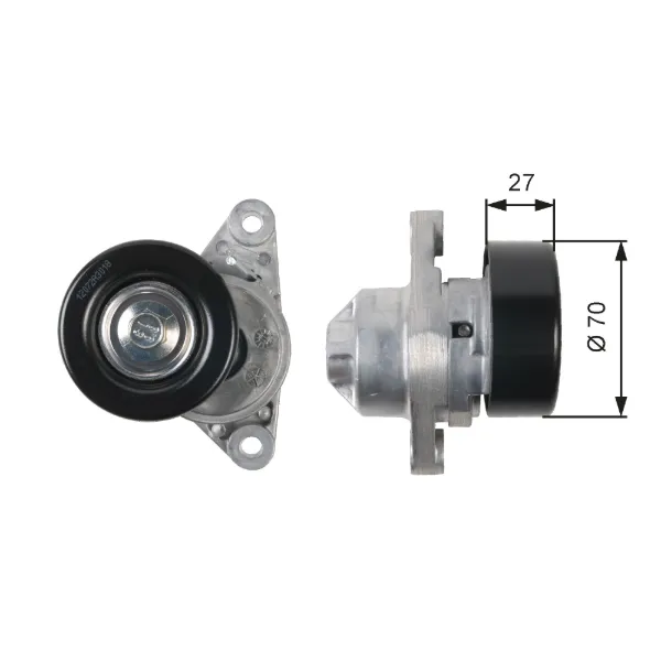 Tensor de correa poli V Chevrolet Epica I