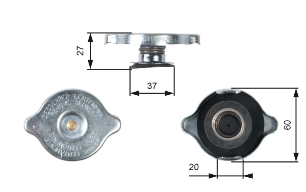 Tapón del radiador на Mercedes CLK (C208)